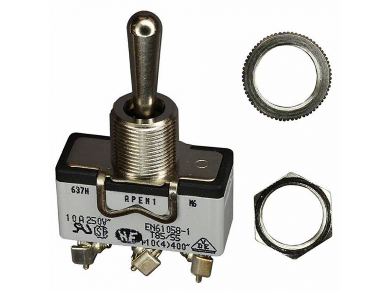 3-position toggle switch ON-OFF-ON 5A / 25VDC