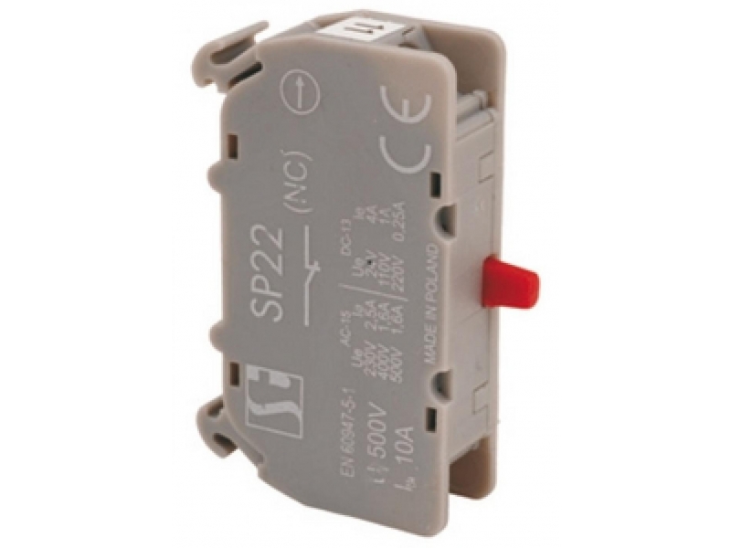 Auxiliary NC contact, rail mounting SP22 \ 01-1-SZ