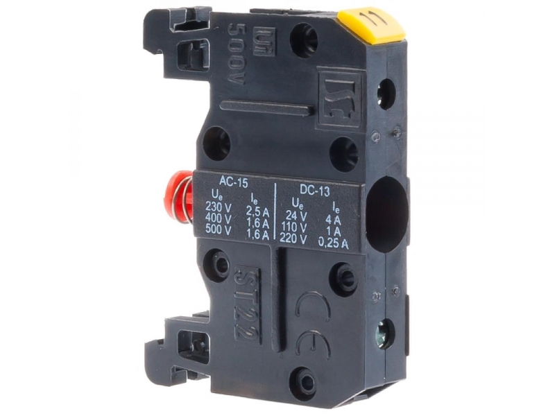 Auxiliary switch 1R NC front mounting ST22 \ 01-1