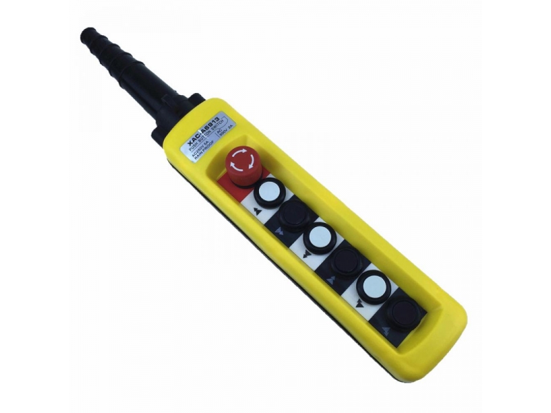 Control pendant XAC-A6913 - 6 BUTTONS + STOP