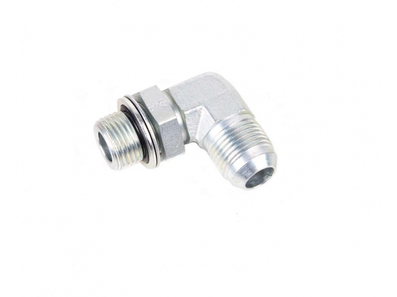 Elbow connector 2 x nuts 1/2 "