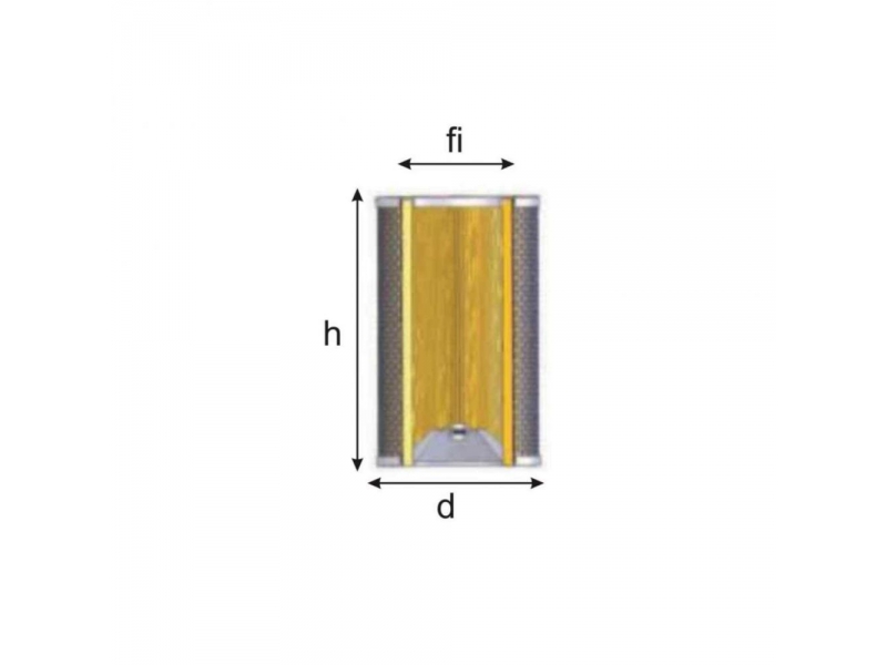 Filter cartridge fi31 h = 130mm d70