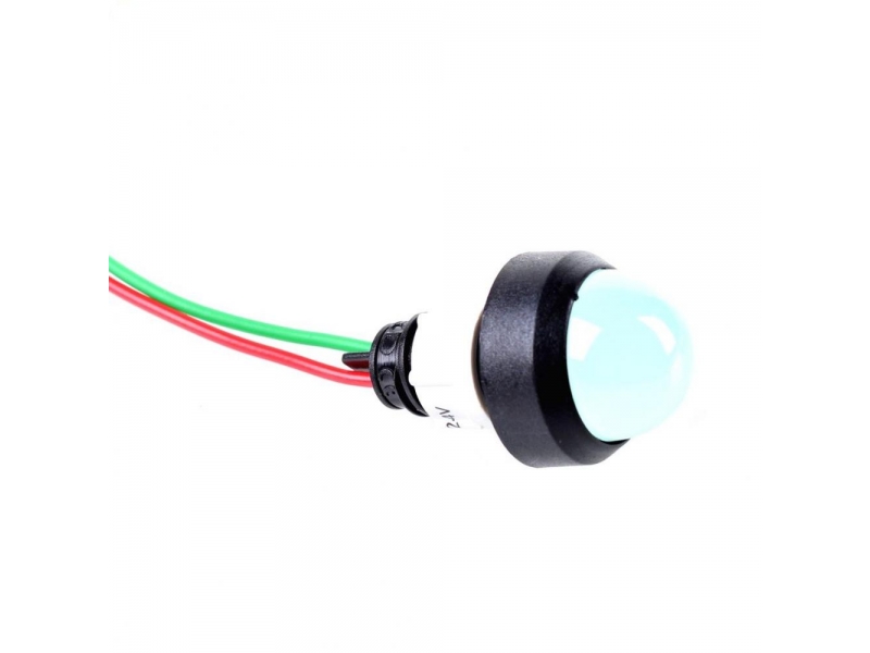 LED 12V-24V green indicator