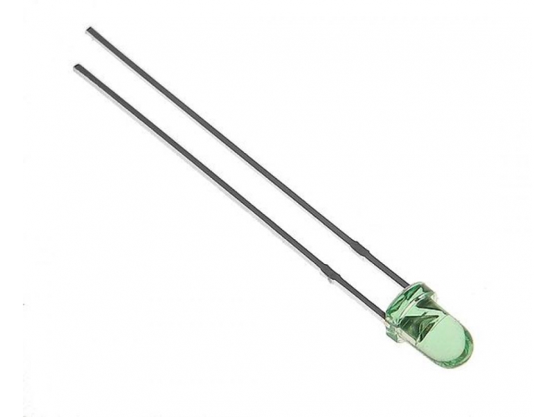 LED 5mm green 20-60mcd 30 �