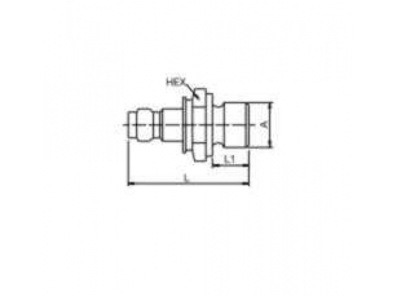 Measurement connection M12x1.5 DIN