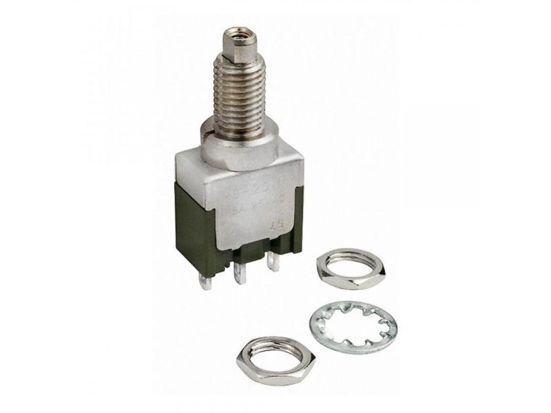 Miniature Pushbutton Switch 1CO ON - (ON) 6A 125V