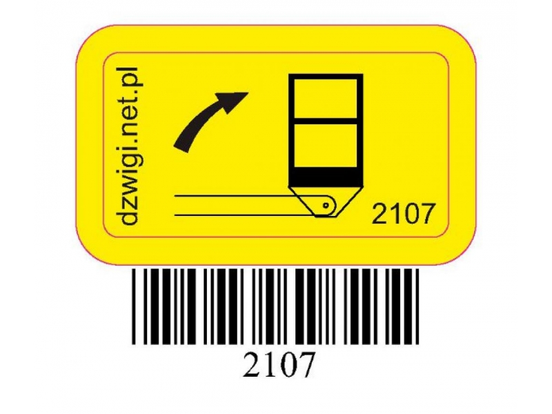 Pictogram - inclination of the basket from itself