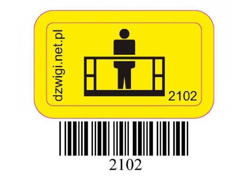 Pictogram - one person in the basket