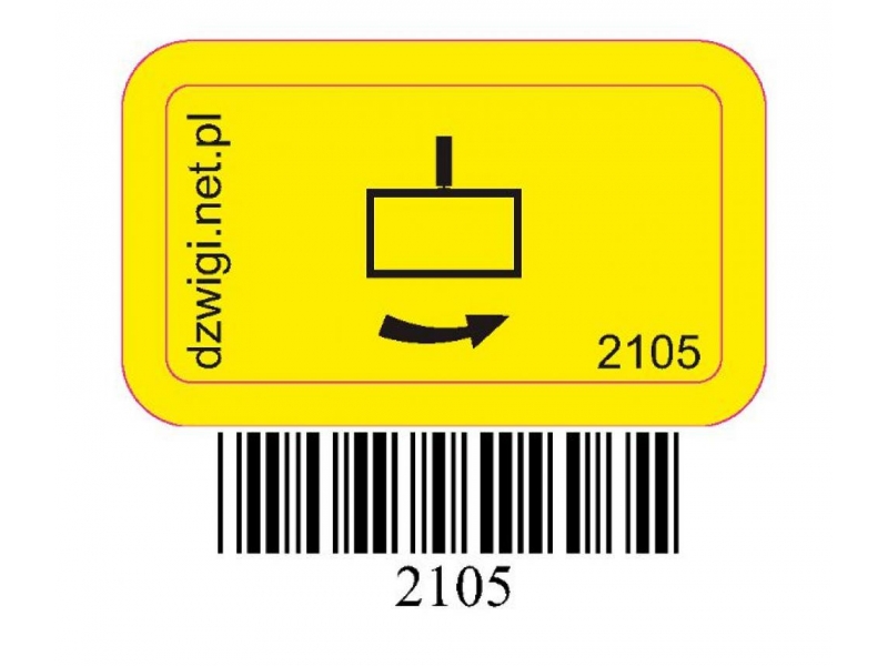 Pictogram - rotation of the basket to the left