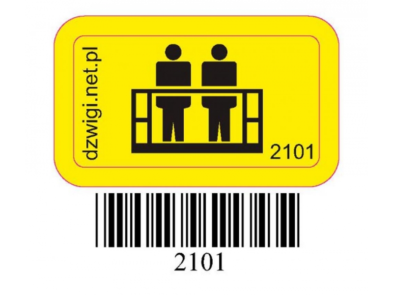 Pictogram - two people in a basket