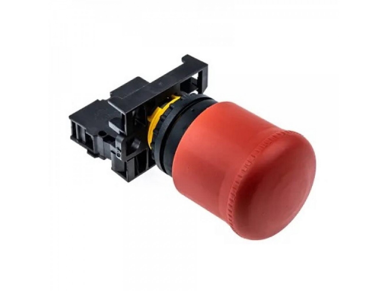 Safety button 22mm 1R IP66 by pull M22-PV / K01