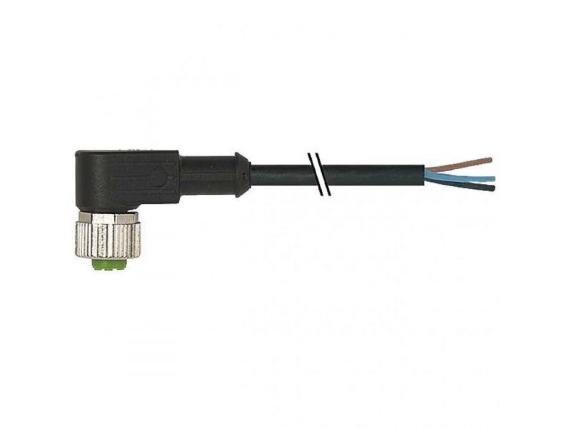 Sensor cable M12, 4-pin angled, 5m