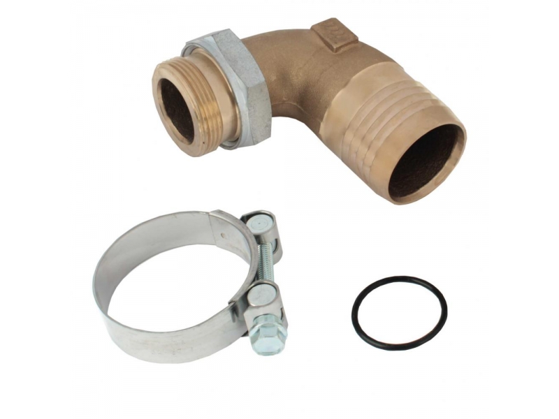 Suction port 90 � G 1 1/4 "x T40mm band (48-51mm)